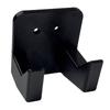 2PCS Plastic Black Hammer Rack Space Saving Tools Multi-Functional Organizer for Workshop Tools Shed Garage Garden Use