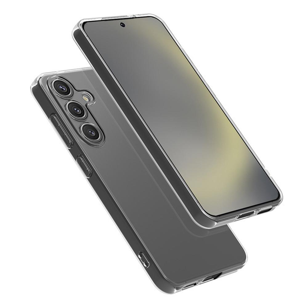 

For Samsung Galaxy S25+ Case Ultra-Thin Flexible TPU Clear Phone Cover A