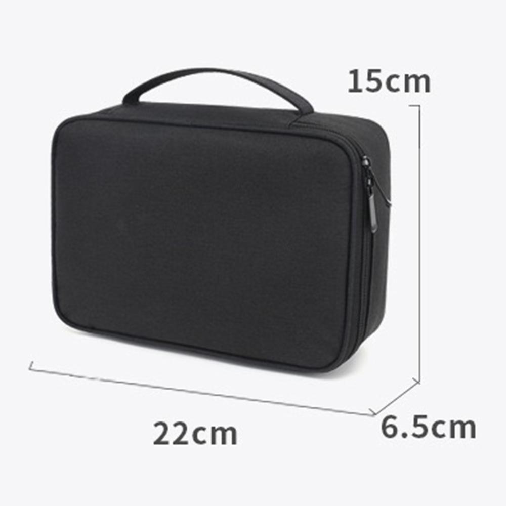 Size S 22x15x6.5cm Accessories Bag Travel Electronics Organiser Portable Waterproof Cables Case