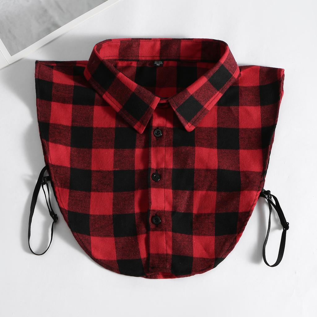 Men Business Shirt Fake Collar Solid Detachable Formal Dress Collar Spring Simple Turtleneck For Inner Clothing 40*35Cm