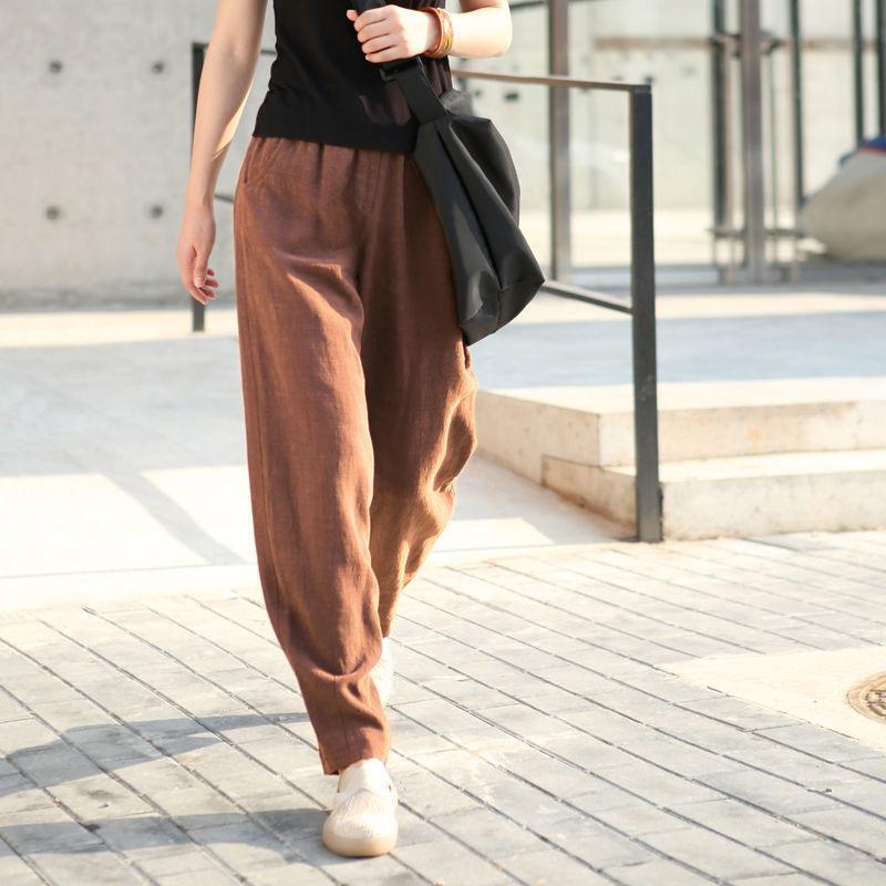 Spring/Summer Pants Look Thin Casual Women's Pants Radish Pants Women's Wide Leg Pants