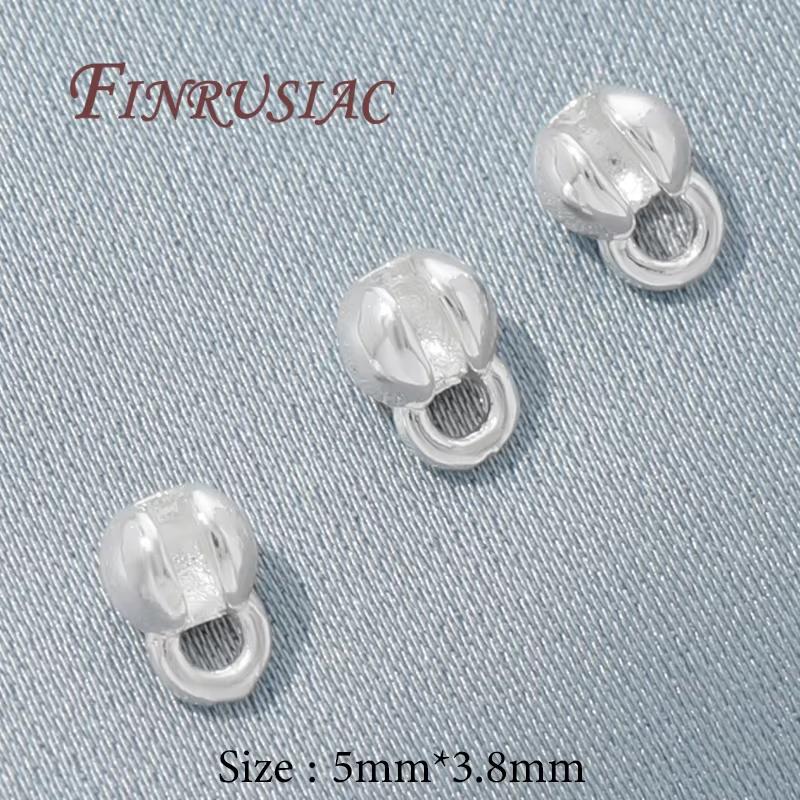 10/20 Stück 18K Vergoldete Quetschperlen Für Schmuck, Quetschperlen-Abdeckung, Perlenendkappen Kugelkette Verbinder, DIY Zubehör, Quetschperlen Endkappe