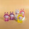 Cartoon Labu DIY Jewelry Pendant Car Ornament Labu Doll Night Light Resin Accessories