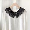 Doll Collar Decoration Shirt Collar Pearl Shawl False Collar Lace Fake Collar  Women/Girls