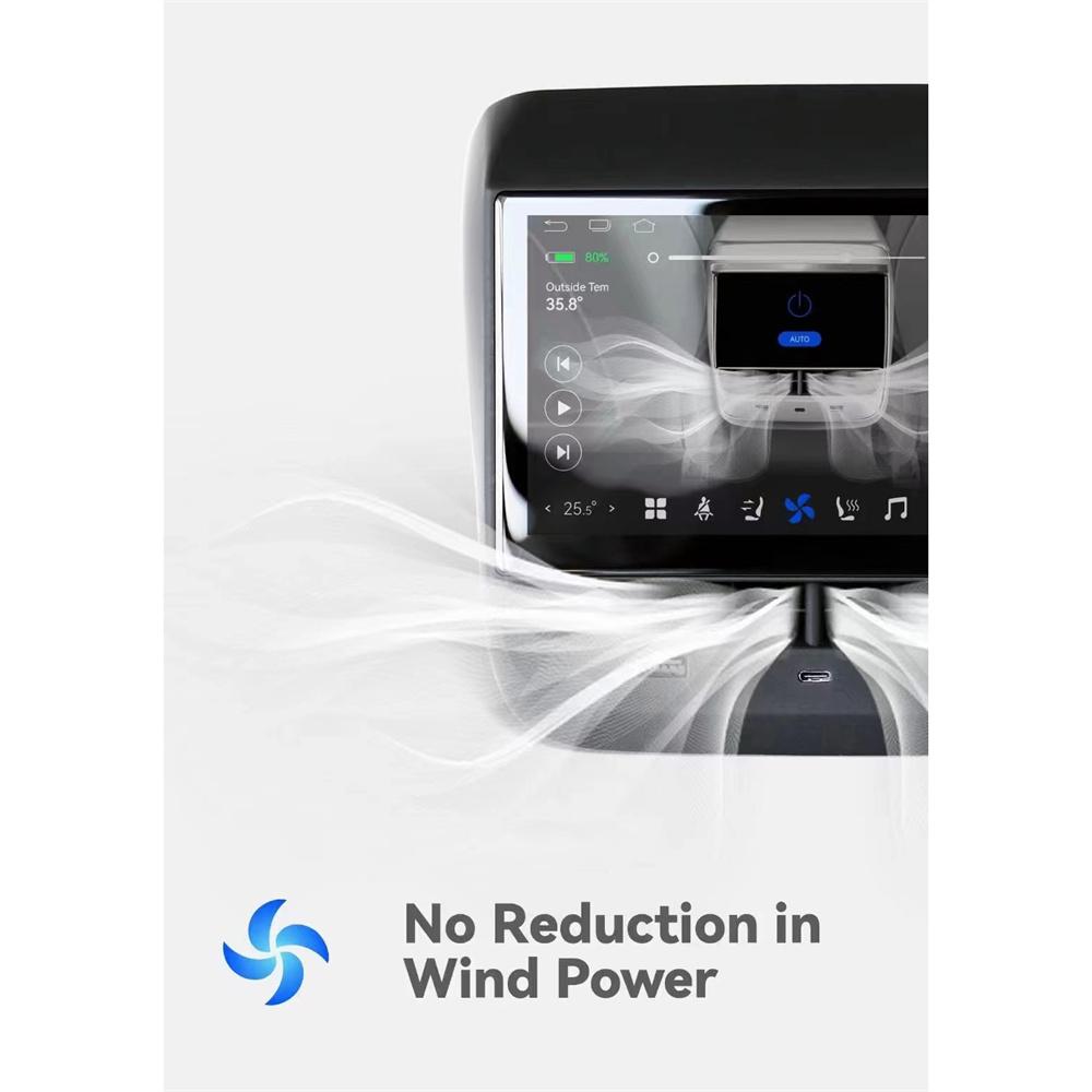 For Tesla Model 3 / Y Rear Seat LCD Touch Screen Entertainment System AC Control