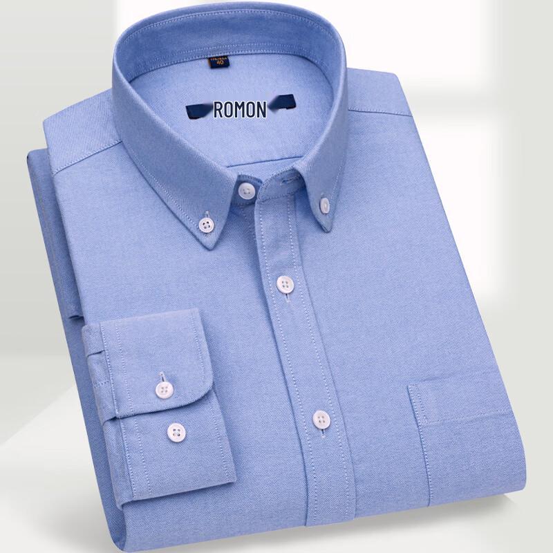 

Men s Solid Oxford Casual Long-Sleeve Shirt 41