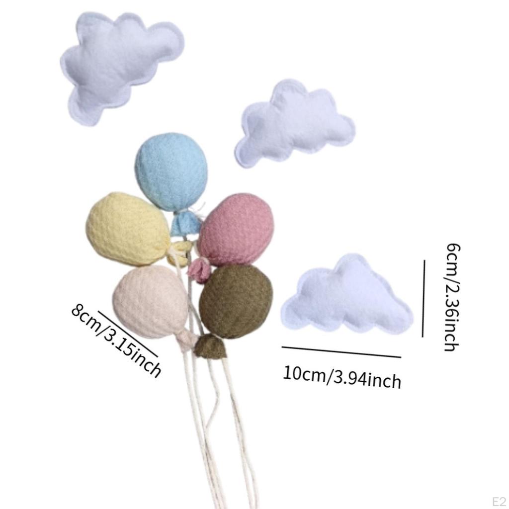 Newbron Photo Props Background Decoration Cloud Ballon Soft Attractive Decorate