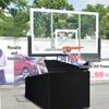 WEZHO Outdoor Professional Foldable Basketball Hoop