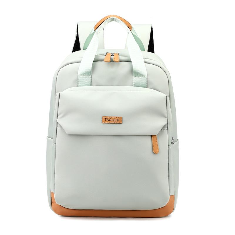 Backpack for Women's Computer Bag Trendy Versatile Outdoor Leisure Portable Business Nylon Cloth Travel Bag School Bag