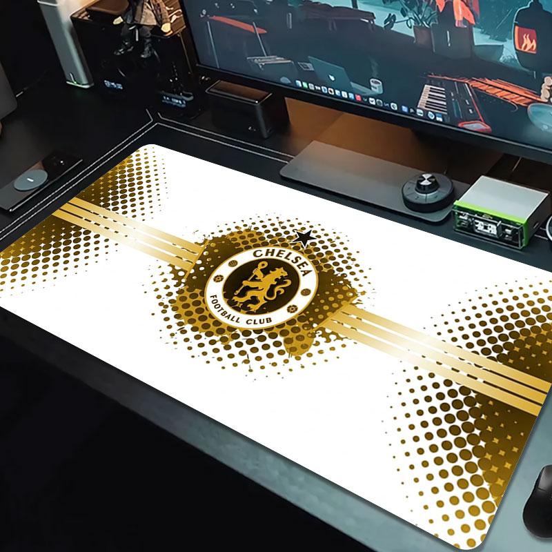 Chelsea F Large Size Mouse Pad Large Gaming Table Cushion Non-slip Laptop Tablet Big Mousepad XXL Mat Mini PC Playmat With Lock edge
