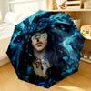 Magical Fantasy Witch Umbrella 8-Frame for Travel, camping, Casual Lightweight Portable Umbrella, Essential for every family Holidays Gift