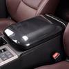 Carbon fiber Central Storage Box Decor Cover For Toyota Land Cruiser 2024 2025