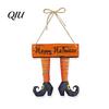 Halloween Festive Atmosphere Decor Pumpkin Door Hanging Decor, Spooky Wall Ornament for Party Decorative Pendant Scene, Front Entryway