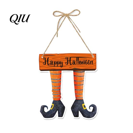 Halloween Festive Atmosphere Decor Pumpkin Door Hanging Decor, Spooky Wall Ornament for Party Decorative Pendant Scene, Front Entryway