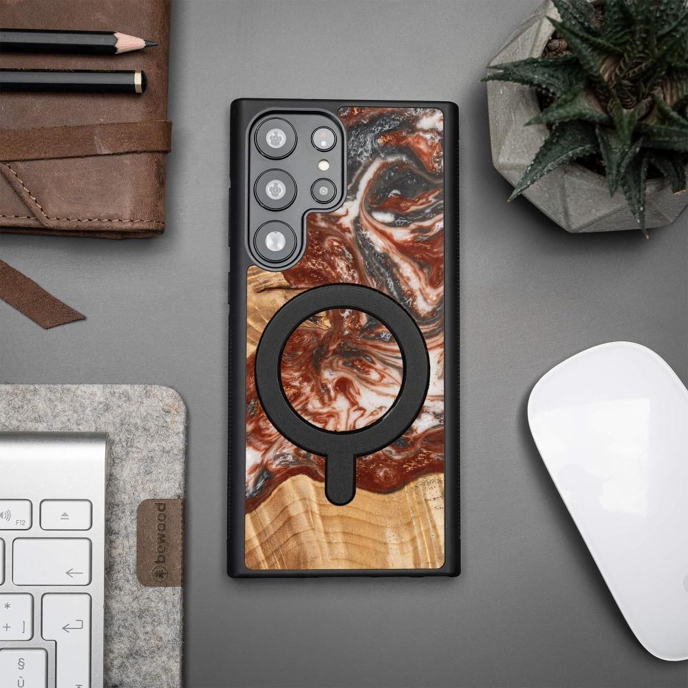 Bewood Unique Case for Samsung Galaxy S23 Ultra - Planets - Venus with MagSafe