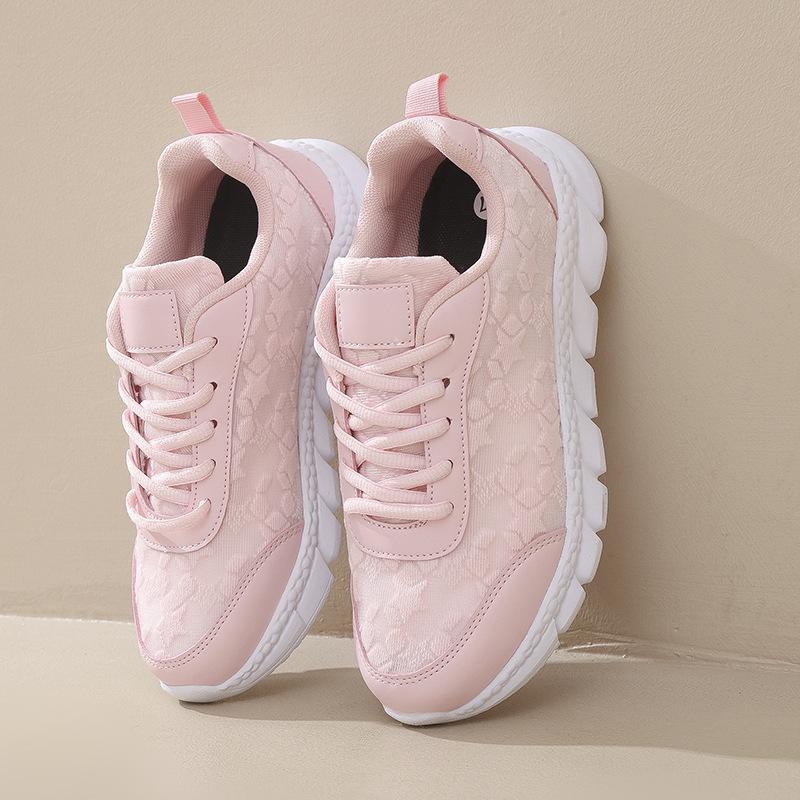 2025 Summer Women's Breathable Soft Sole Casual Running Shoes—Comfortable, Fashionable, and Versatile Little White Sneakers for Outdoor Activities