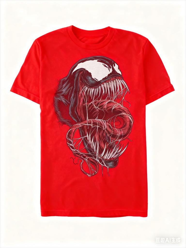 T-shirt a manica corta larghe con girocollo, taglie forti da uomo e da donna, con stampa originale del fumetto dei Fantastici Quattro del 2026