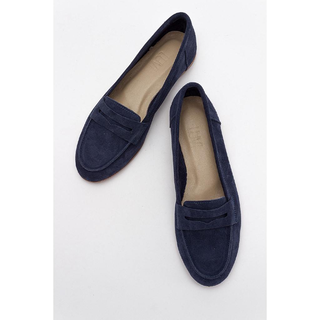 F02 Clay Suede Women's Ballerinas