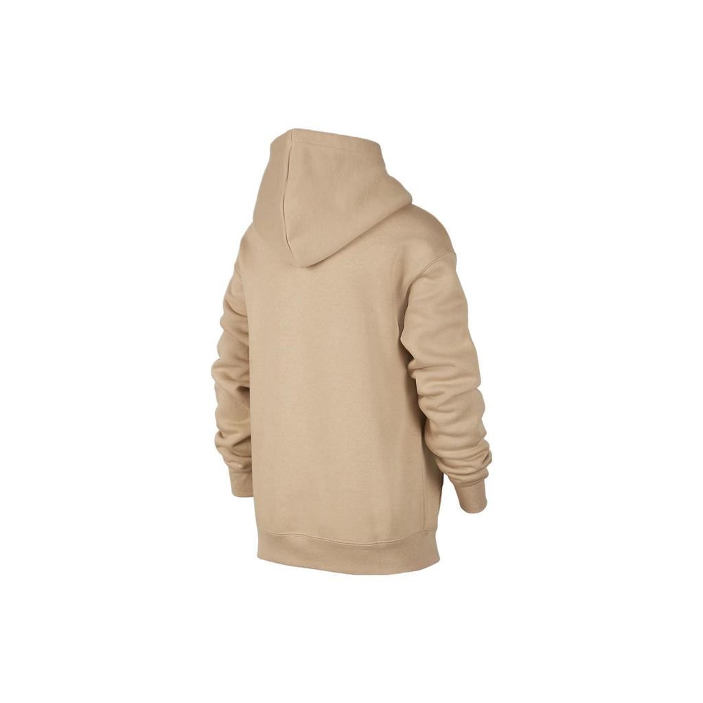 Jordan Logo Printed Hooded Long Sleeve Sweatshirt Kids Sweatshirt Khaki FV5827-200