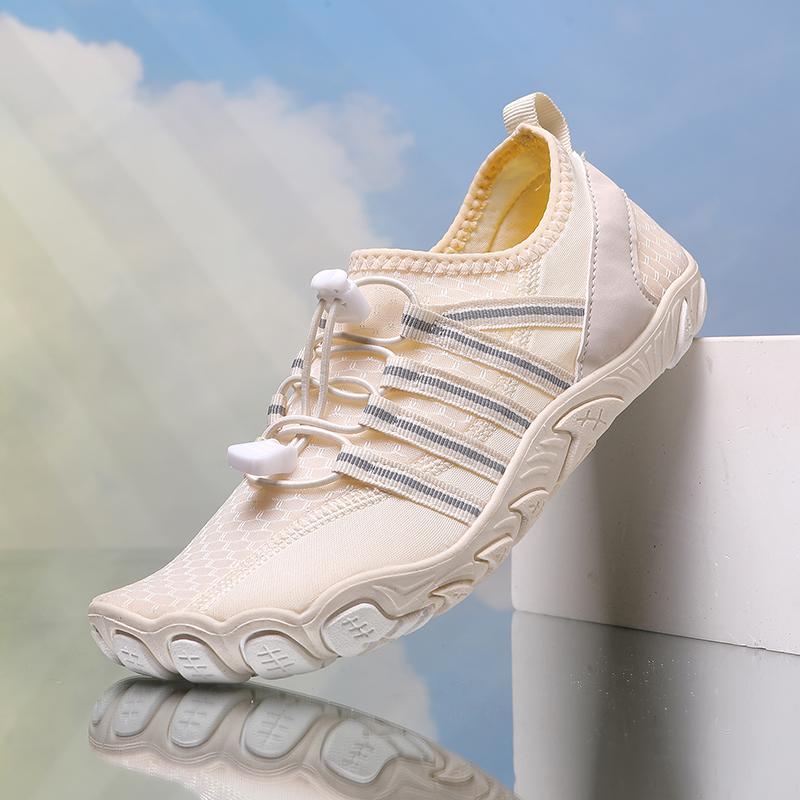 Couple Upstream Shoes Barefoot Snug Wear-resistant Sole Quick Drying Drainage Breathable Surfing Diving Shoes for Men Women