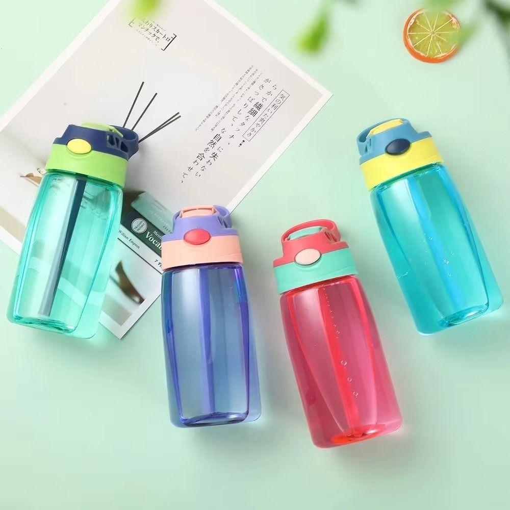 Leakproof Baby Feeding Cup with Straw Baby Training Cup Portable Sports Water Bottle  For Children