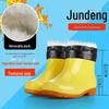 Tendon Sole Unisex White Waterproof Non-Slip Rubber Hygiene Boots for Medium and High Food Safety and Farm Work.