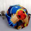1PC Mega Man PixelArt RetroGaming - Custom Name Automatic Folding Umbrella - Compact 8-Rib Design, Durable Plastic & Iron, Daily Use S0106048