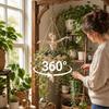 Hängende Ballettänzerin Pflanzgefäß Leichter Pflanzenhalter Geschenke Hängender Blumentopf Terrasse Balkon