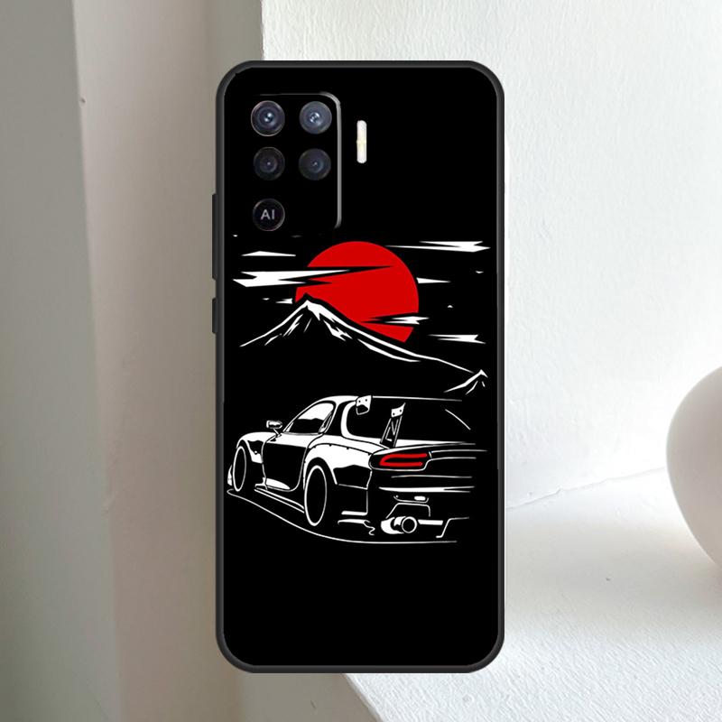 

Japan JDM Sports Cars Male Men For OPPO A6 A5 Pro A15 A17 A77 A16 A76 A96 A18 A38 A58 A78 A98 A54 A74 A94 A40 A60 A80 Case OPPO A6 Pro
