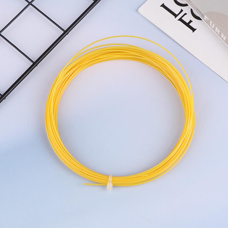 

Universal Tennis String Co-Polyester Monofibre Double Ribbed Tennis Racquet String 17G/1.25Mm For Tennis Enthusiasts жовтий