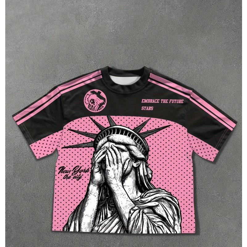 

Мужская повседневная футболка с круглым вырезом 3D, с короткими рукавами, мягкая и дышащая, с цифровым узором 09, подходит для всех сезонов, модный топ L