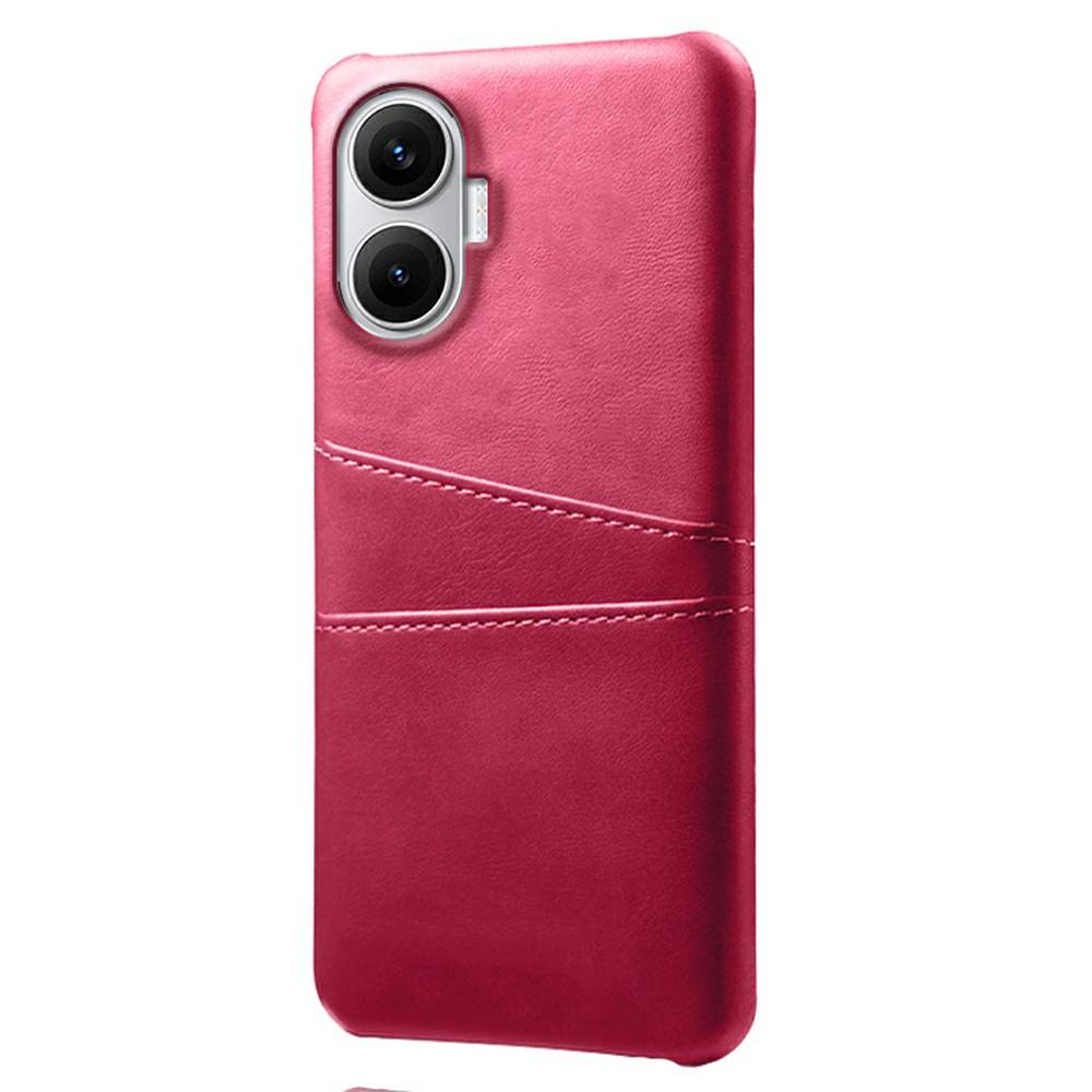 For Xiaomi Poco F7 5G/Redmi Turbo 4 Pro 5G Case Dual Card Slots PU Leather+Hard PC Phone Cover
