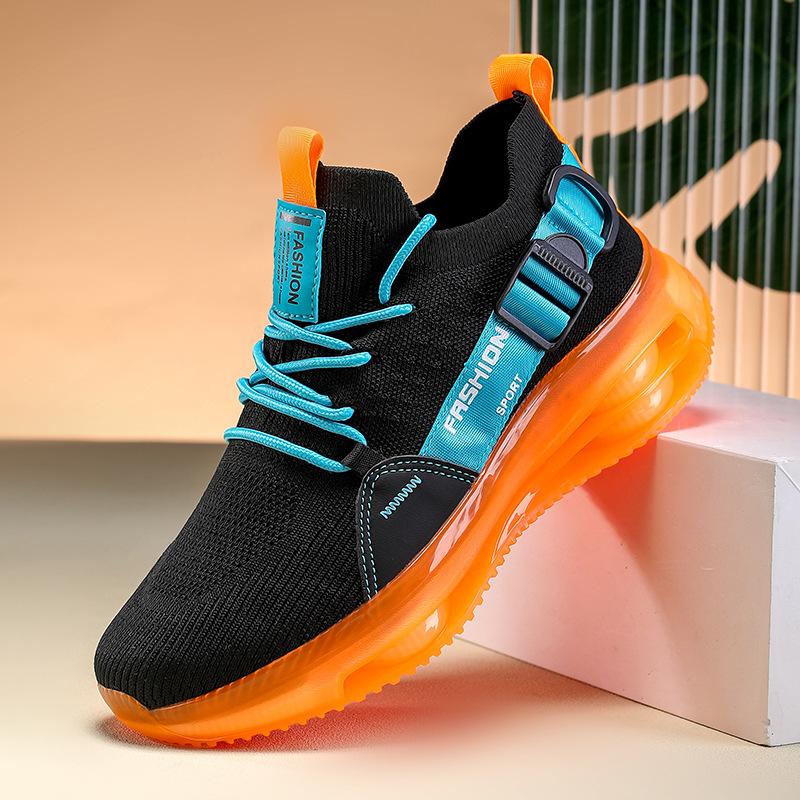 

Мужские дышащие повседневные кроссовки - корейские модные кроссовки износостойкая прочная резиновая подошва новый дизайн легкий вес 39