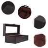 Baskiss Wooden Watch Watch Storage Luxury Watch Collection Case Case, Box, (5 Watches)