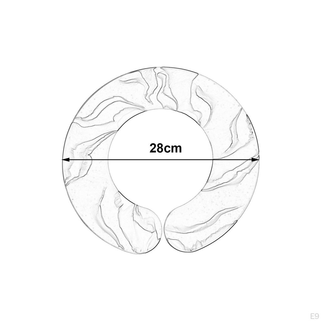 Capa de corte de cabelo, xale macio, protetor de pescoço, colar de cabeleireiro à prova d'água, tintura