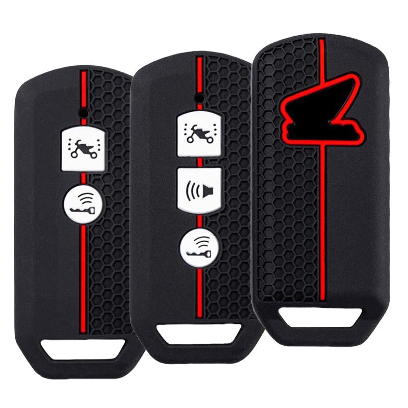 Silicone Car Remote Key Cover Case For Honda K35V3 Adv Sh 150 Forza 750 300 125 Pcx150 Automotive Accessories
