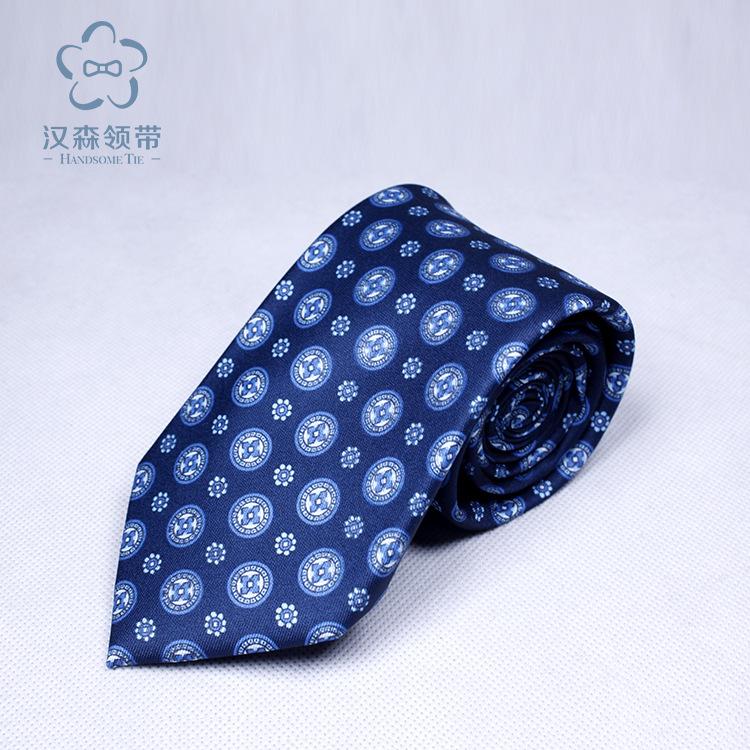 Rauten Digitaldruck Arbeitsplatz Polyester Krawatte High-End Herren Business-Krawatte