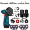 Hantian Gong 12V Cordless Mini Angle Grinder CN Plug (adapter Included)