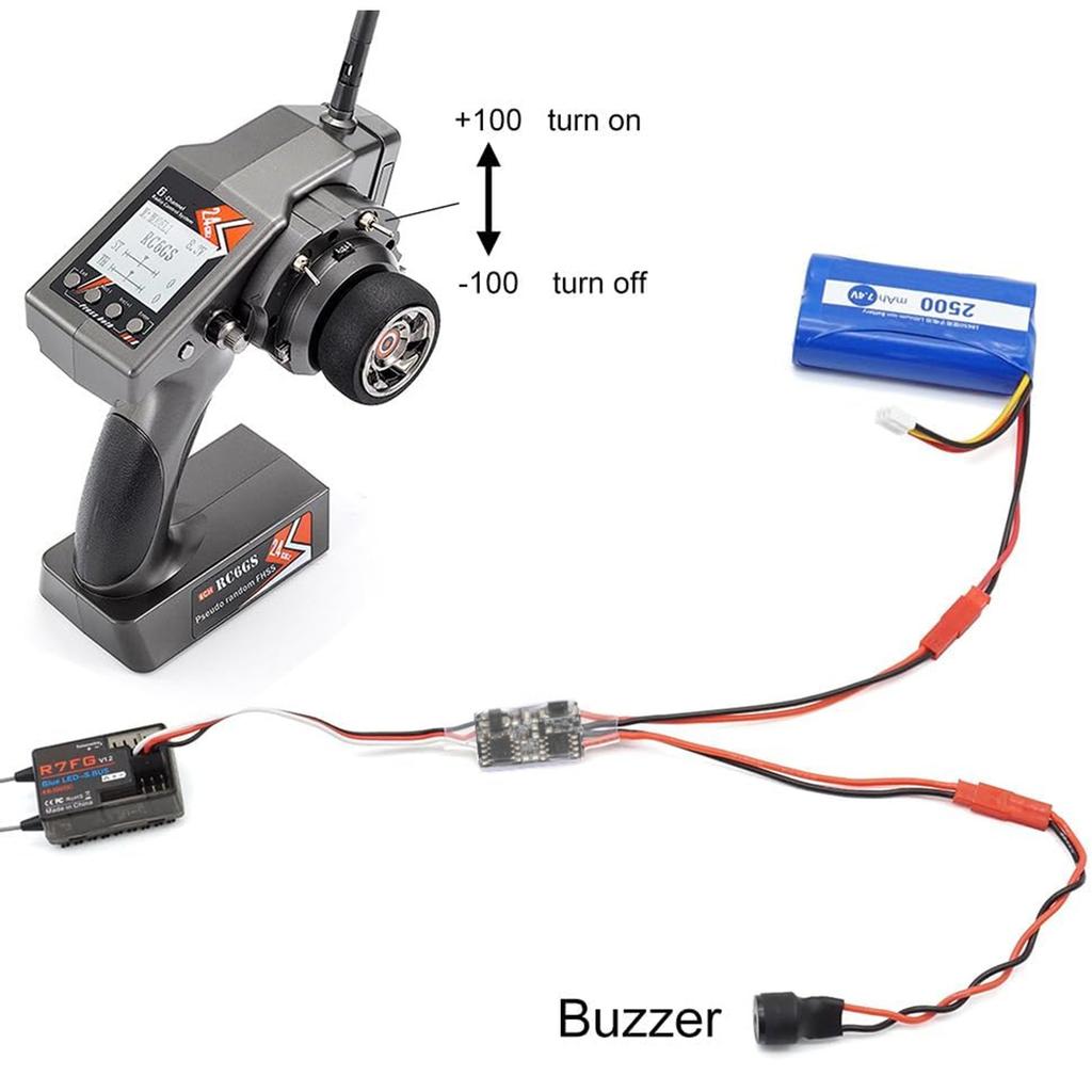 2-20A High Current Remote Control Electronic Switch 3-30V Aerial Model Plant Protection RC Drone Water Pump PWM Signal Control