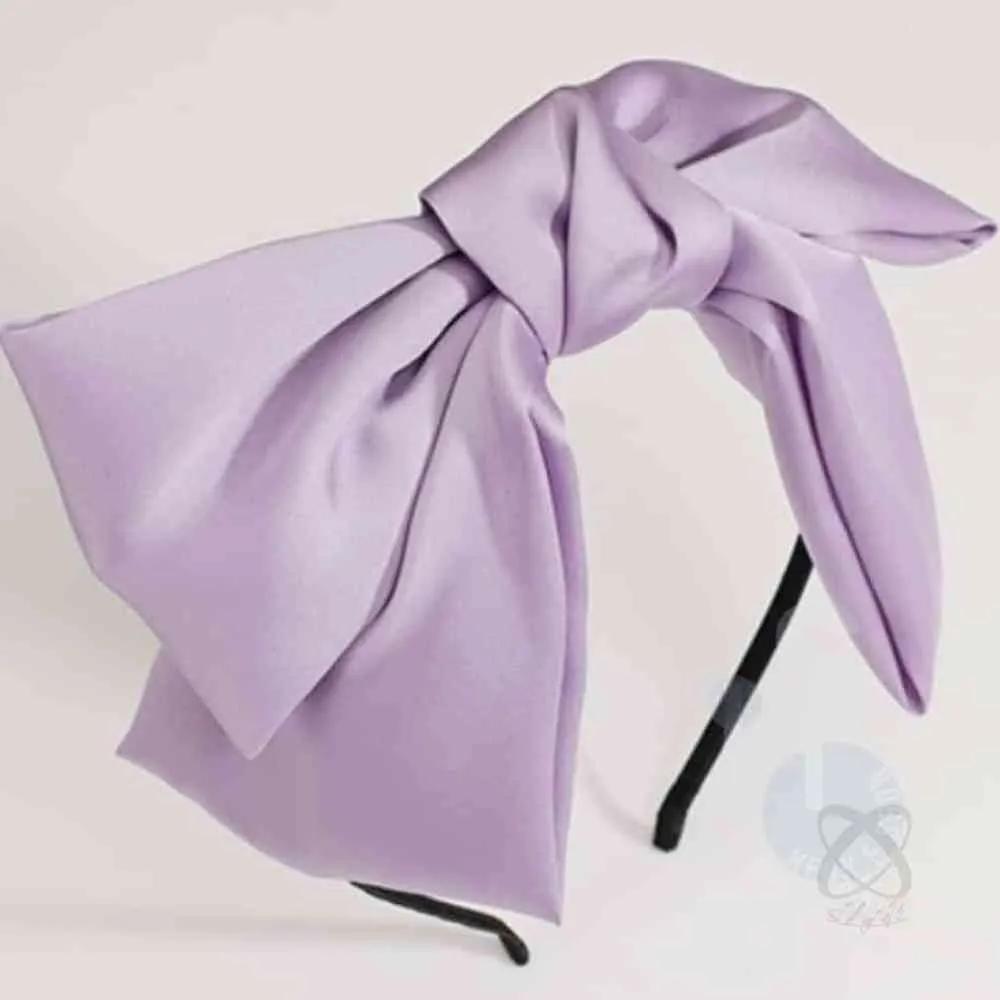 Satin King Ribbon Hairband Purple Hairband Pretty Hairband Pretty Hairband