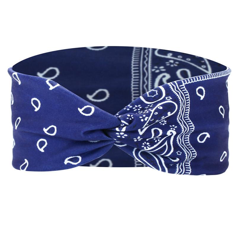 Women Knot Headband Yoga Sport Athletic Boho Knotted Headband Turban Criss Cross Twisted Head Wrap Hair Bands for Women Girl