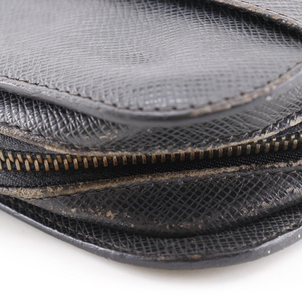Louis Vuitton Baikal Business Bag M30182 Aldoise Black Taiga Mens Used