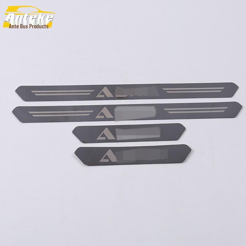 Southeast A5 Door Sill Trim - Stainless Steel Bumper & Trunk Welcome Pedal Decorative Strip