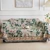 American Retro Ethnic Style Linen Sofa Cover Throw Dust Protector Blanket