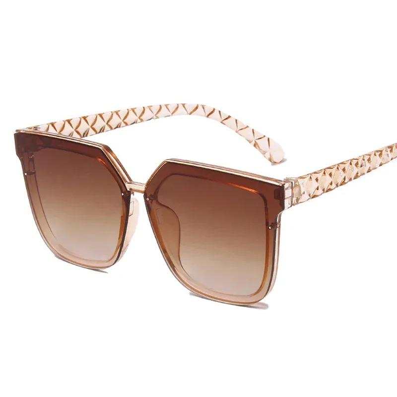 Classic Square Sunglasses Men Women Glasses Leg Design Sun Glasses Retro Driving Outdoor Travel Oculos Gafas De Sol Mujer