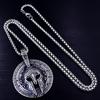 Necklace Vintage Egyptian Pharaoh Knight Mask Helmet Pendant