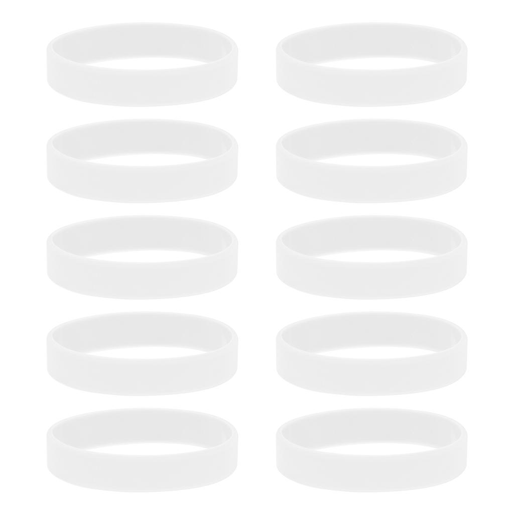 10/20Pcs 3.15" Silicone Rubber Bands Non-slip Flat Elastic Rubber Wrapping Bands for Books Traps Art Wrapping Paper Cord Wraps