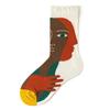 Colorful Cartoon Creative Fashion Vine Graffiti Novelty Men Women Socks Winter Warm Comfortable Cotton Sokken Dropship