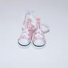 20CM Cotton Doll Shoes: 6 Points BJD Casual Mini Canvas Shoes, 5CM Size