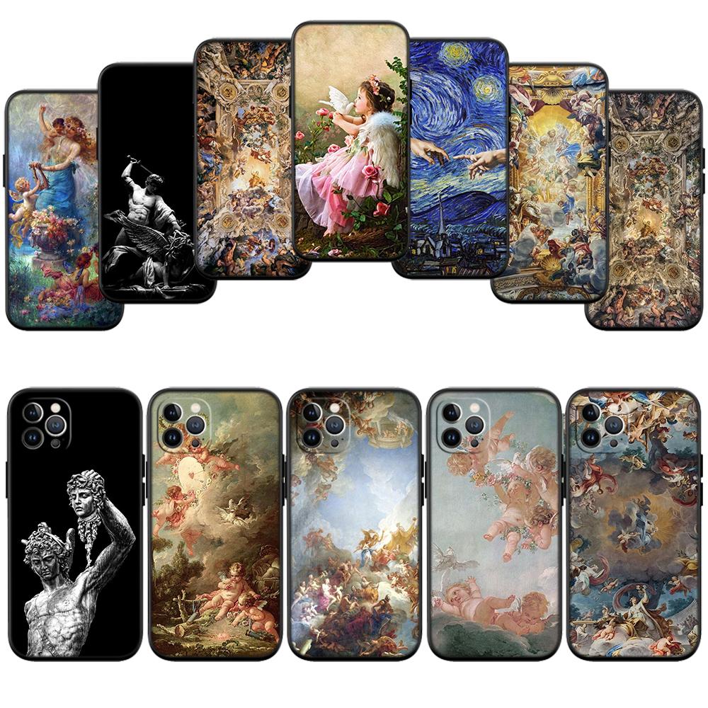 RP32 Fresco Adam Sculpture Phone Case for Motorola Edge 60 60s 70 G86 G56 G54 E14 G04S G45 G54 G64 S30 S50 X30 X40 X50 Pro Power